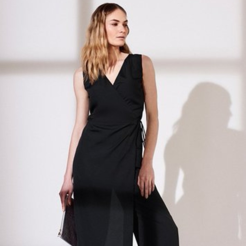 Long Tall Sally wrap jumpsuit pant/skirt